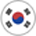 Korean flag in circle