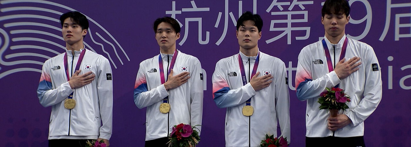 체조·펜싱·수영·게임서 금메달…한국 '2위' 순항