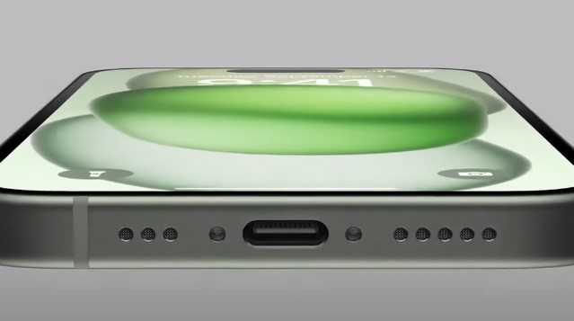 애플, 아이폰15 공개…'USB-C' 단자 도입, 티타늄 첫 적용